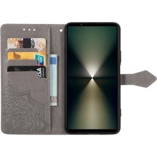 PLZ Shop Sony Xperia 10 Vı Için Mandala Çiçek Kabartmalı Telefon Kılıfı (Yurt Dışından)