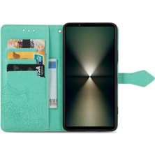 PLZ Shop Sony Xperia 10 Vı Için Mandala Çiçek Kabartmalı Telefon Kılıfı (Yurt Dışından)