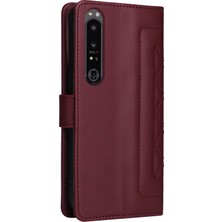 PLZ Shop Sony Xperia 1 Iv Için Deri Flip Telefon Kılıfı (Yurt Dışından)