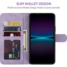 PLZ Shop Sony Xperia 1 Iv Için Skin Fe Deri Telefon Kılıfı (Yurt Dışından)