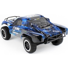 Remo 1022 1/10 Ölçek, 4WD Off Road Short Course (9emu) Fırçalı Çift Motorlu, Mavi Kaportalı, Rc Model Araç