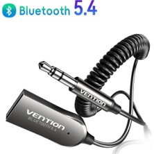 Vention Bluetooth 5.4 Süper Hızlı Aux 3.5 mm Araç Kiti CE/FC/ROHS Lisanslı Son Nesil Teknoloji Yeni Nesil Hi-Fi Ses ve Navigasyon Destekli