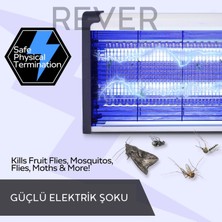 Rever Elektrikli Sinek Öldürücü Sivrisinek Öldürücü Kovucu Sineksavar Cız Zincir Askılı