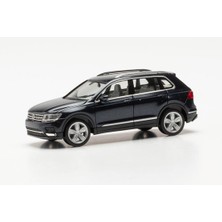 Herpa 038607-006 1/87 Ölçek, Vw Tiguan, Gece Mavisi Metalik, Sergilemeye Hazır Model Araç