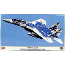 Hasegawa 2454 1/72 Ölçek, F-15DJ Eagle (Aggressor Digital Camouflage), (Limited Edition), Savaş Uçağı Plastik Model Kiti