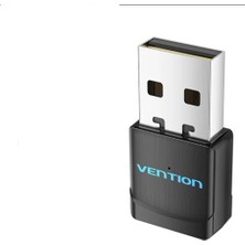 Vention Wifi Adaptörü CE/FC/ROHS Lisanslı Süper Hızlı 5Ghz 650Mbps/433Mbps/2.4Ghz 133Mbps Çift Bant Anti Hacker Özellikli Wifi Adaptör Yeni Nesil