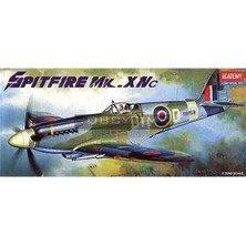 Academy 12484 1/72 Ölçek, Spitfire Mk Xıvc Savaş Uçağı, Plastik Model Kiti