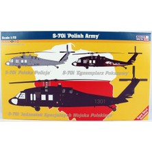 Mistercraft F023 1/72 S-70I (Polonya Ordusu) Askeri Helikopter Plastik Model Kiti