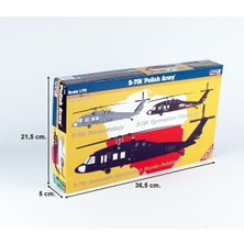 Mistercraft F023 1/72 S-70I (Polonya Ordusu) Askeri Helikopter Plastik Model Kiti