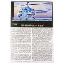 Mistercraft F154 1/48 Mi-2 Rm (Polonya Donanması) Askeri Helikopter Plastik Model Kiti