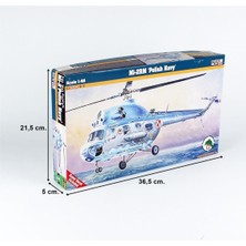 Mistercraft F154 1/48 Mi-2 Rm (Polonya Donanması) Askeri Helikopter Plastik Model Kiti