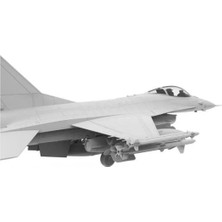 Kinetic K48100 1/48 F-16A (Mlu Nato Viper) Savaş Uçağı, Plastik Model Kiti