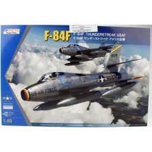 Kinetic K48113 1/48 F-84F Thunderstreak Usaf Savaş Uçağı, Plastik Model Kiti