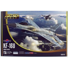 Kinetic K48153 1/48 KF-16U (Rokaf Viper) Savaş Uçağı, Plastik Model Kiti