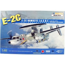 Kinetic K48014A 1/48 E-2c Jasdf NP2000 Props Savaş Uçağı, Plastik Model Kiti