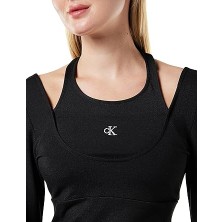 Calvin Klein Double Layer Milano Dress Elbise Kadın