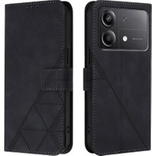 SZY Market Xiaomi Poco X6 Neo 5g Için Kılıf Cüzdan Kapak Çevirin Folio Kitap Koruyucu Pu (Yurt Dışından)