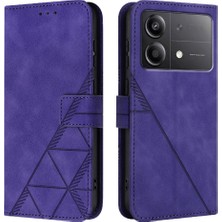 SZY Market Xiaomi Poco X6 Neo 5g Için Kılıf Cüzdan Kapak Çevirin Folio Kitap Koruyucu Pu (Yurt Dışından)