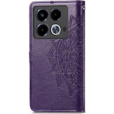 SZY Market Infinix Not 40 Flip Kapak Kılıf Için Flip Case Zarif Desen (Yurt Dışından)