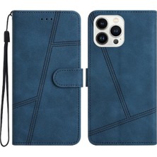 SZY Market IPhone 14 Için Flip Case Pro Max Kart Yuvaları Tutucu Manyetik Cüzdan Pu Tam (Yurt Dışından)