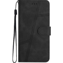 SZY Market IPhone 12 Için Flip Case Pro Max Bilek Kayışı Flip Folio Tam Koruma Pu (Yurt Dışından)