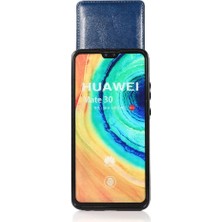 SZY Market Huawei Mate 30 Manyetik Toka Kickstand Kart Tutucu ile Uyumlu (Yurt Dışından)