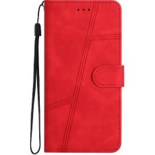 SZY Market IPhone 13 Için Flip Case Flip Folio Tam Koruma Kartı Yuvaları Tutucu Bilek (Yurt Dışından)