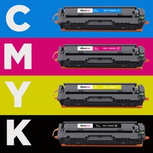 Tonermax  Color Laserjet Pro Mfp M478FDN Muadil Toneri Hp Uyumlu - Çipli /  415A Muadil Toner Set - Çipli