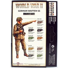 Vallejo 70207 6X17 Ml. German Waffen Ss, Model Color Serisi Model Boyası Seti