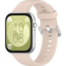 Tagomoon Huawei Watch Fit 3 / Fit 4 / Fit 4 PRO / Fit 5 / Fit 5 PRO ile Uyumlu Kordon Jel Silikon Tokalı Kayış