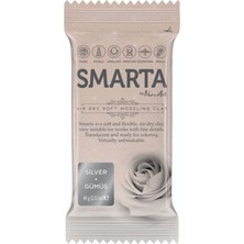 Smarta Hava Ile Kuruyan Modelleme Hamuru 28 Metalik Gümüş 60GR