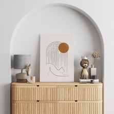 Pegziz Minimalist Kanvas Tablo Salon Duvar Dekorasyon Sanatsal Tablo Oda Dekorasyonu