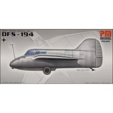 Pm Model 215 1/72 DFS-194 Roket Motorlu Uçak Plastik Model Kiti