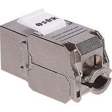 S-Link SL-CAT7KS01 Cat7 Ftp Metal Keystone Jack