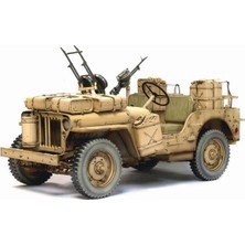 Dragon 75038 1/6 Ölçek Sas 4x4 Desert Raider Jeep  Plastik Model Kiti
