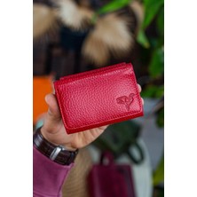 Garbalia Zeus  Deri Mini Bozuk Para Gözlü Cüzdan