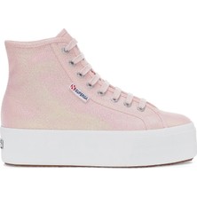 Superga 2708 Hı Top Lame Kadın Pembe Sneaker S4128DW-A0Q