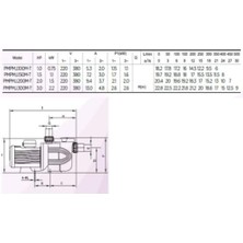 Powerpool 1.50 Hp Majeuerx Trifaze Pompa