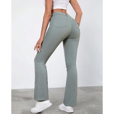 Aref Jeans Ispanyol Paça Yüksek Bel Kadın Kot Pantolon