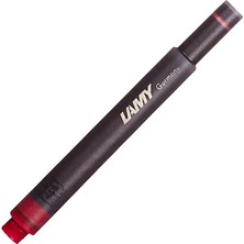 Lamy T10 Dolma Kalem Kartuşu Kırmızı 5li