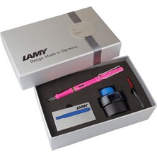 Lamy 13PDS Safari Dolma Kalem Seti M Uç Pembe