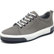 Taşpınar Ayakkabı Lisans %100  Nubuk Deri Ortopedik Erkek Günlük Sneaker Yazlık Ayakkabı Yeni Sezon 40-44