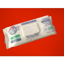 Vindex  SİLİKON LU İZ BIRAKMAYAN Pratik Yüzey Temizleme Mendili 100 lü paket