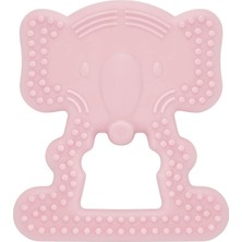 Babyjem Diş Kaşıyıcı Fil 628 Pembe