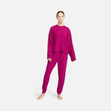 Nike Yoga Dri-Fit 7/8 Fleece Kadın Eşofman Altı DM7037
