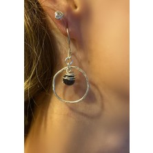 İz Jewel Lapis Halka Küpe