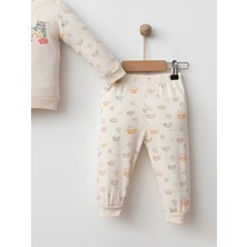Rise and Raba Kız Bebek Pamuklu Badi ve Pantolon Takımı