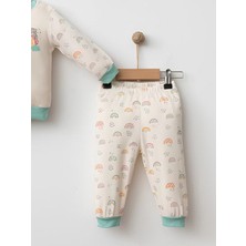 Rise and Raba Kız Bebek Pamuklu Badi ve Pantolon Takımı