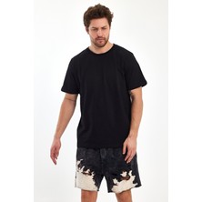 Justleo Basic  Siyah T-Shirt