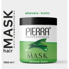 Pierra Saç Maskesi Aleovera & Biotin Parabensiz Sülfatsız 1000ML (1 Litre)